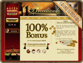 Screenshot Casino Brocéliande